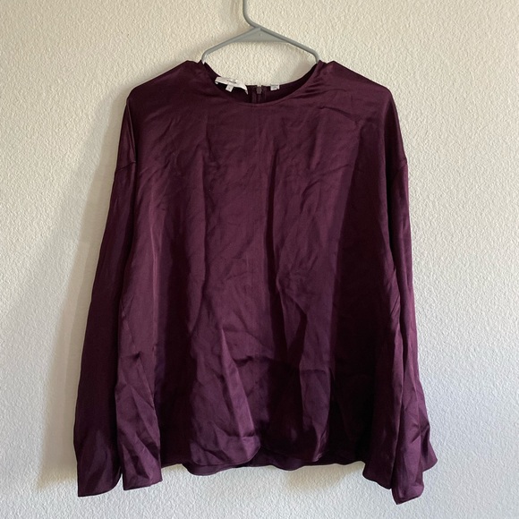 NWOT Vince silk blouse - Picture 3 of 6